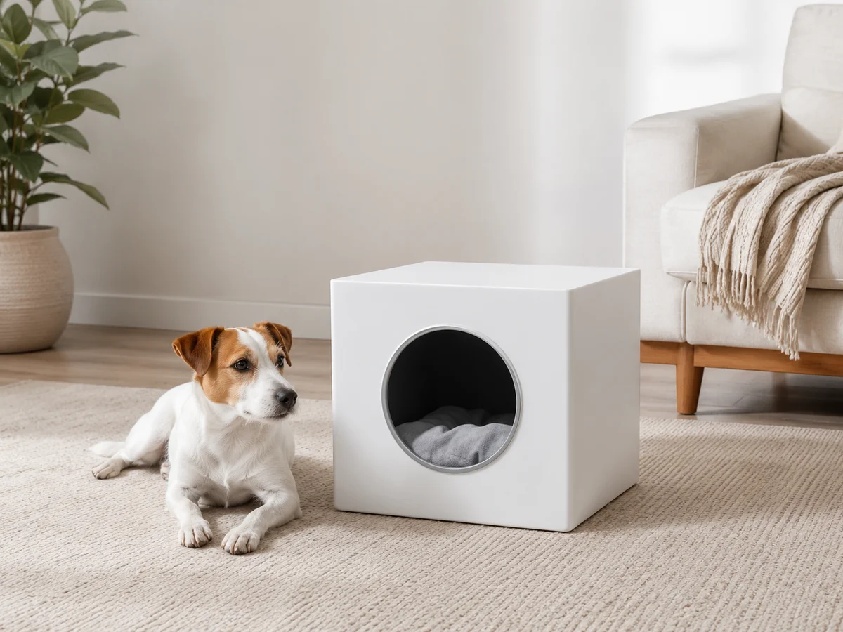 SANIPET Buddy Kisállat ház Aspen, M-es, sötét