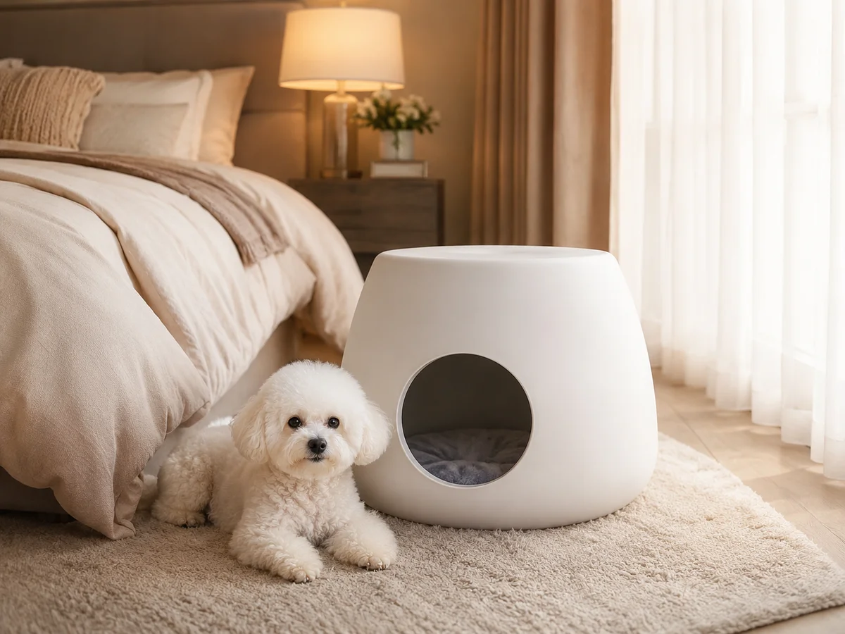 SANIPET Buddy Kisállat ház Dolomit, M-es, világos